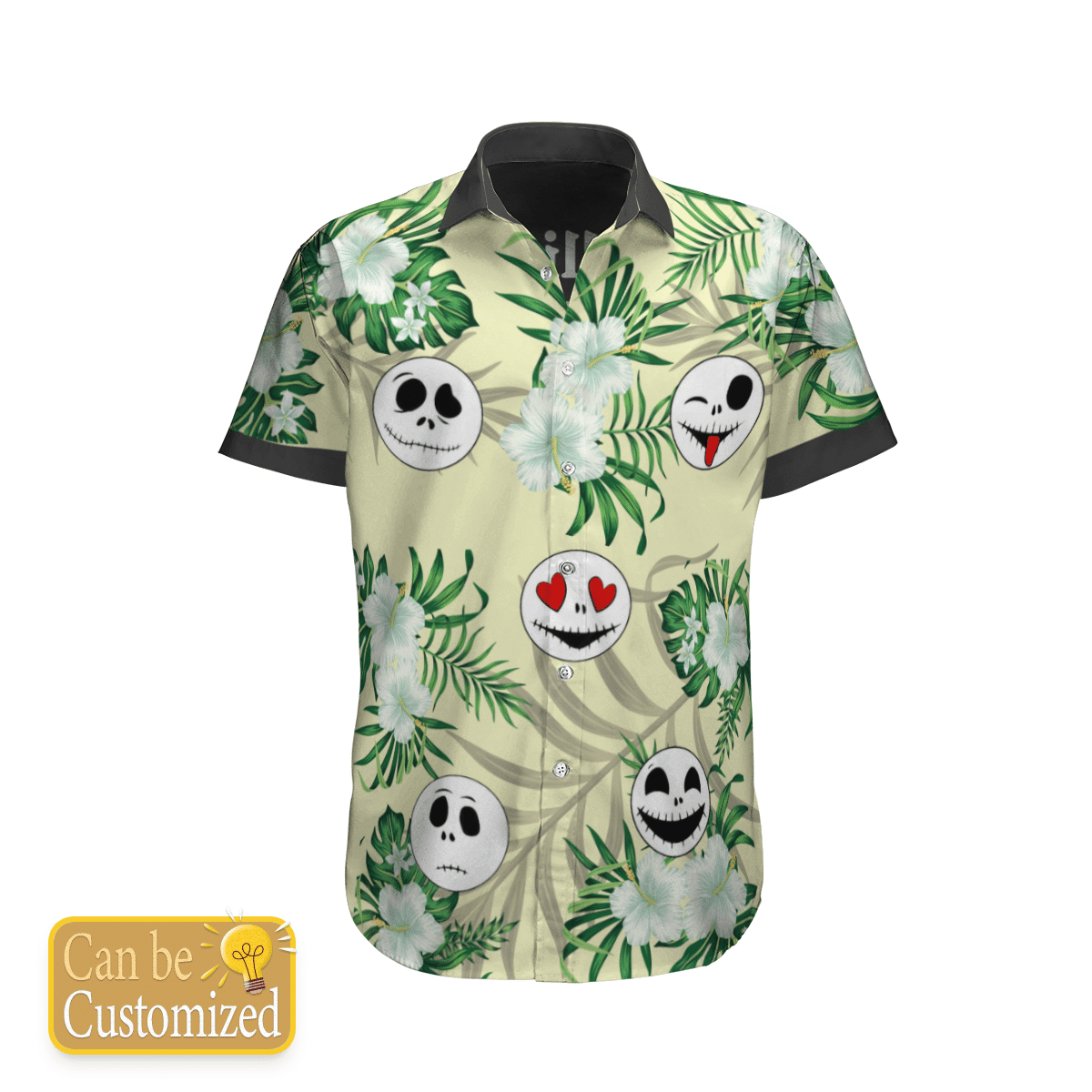 Personalized Nightmare Flower Hawaiian Summer Floral Hawaii Shirt