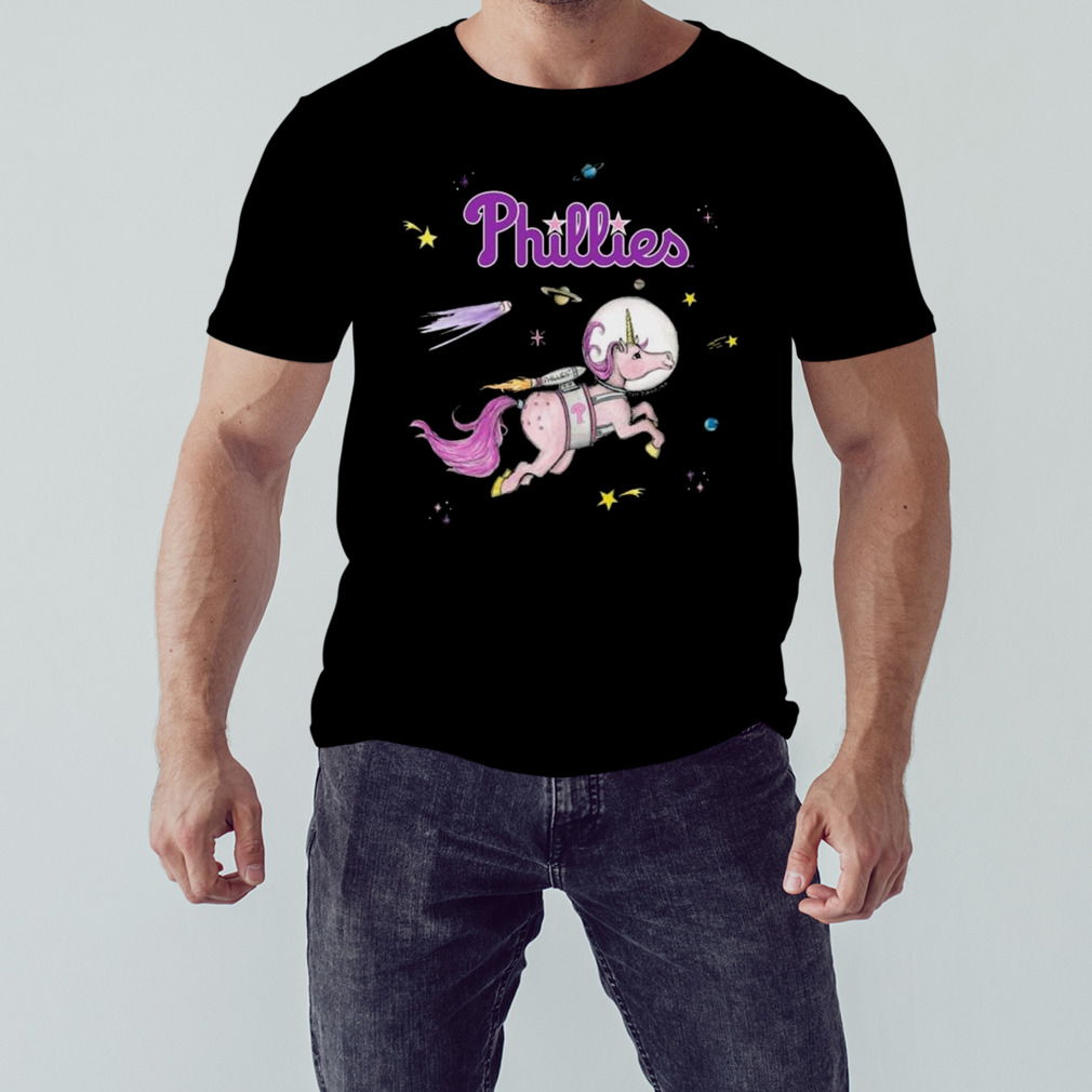 Philadelphia Phillies Space Unicorn Shirt