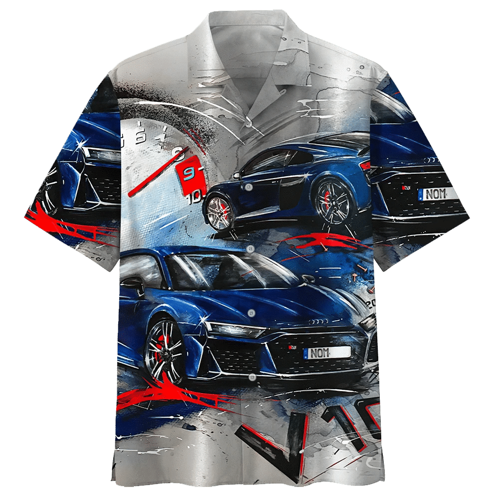Racing Car Hawaiian Shirt Unisex