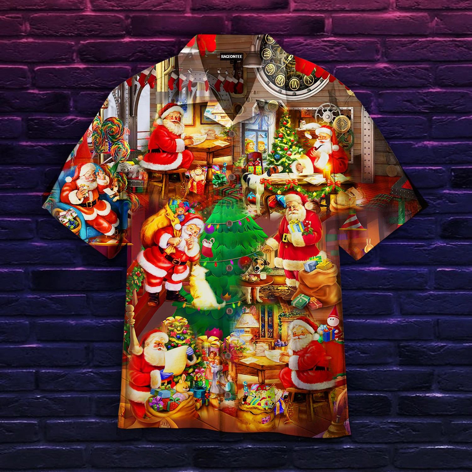 Santas Workshop Is Real Hawaiian Shirt