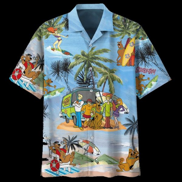 Scooby Doo Summer Time Hawaiian Shirt Summer Beach Clothes Outfit For Men Women