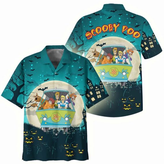 Scooby-Doo Halloween Hawaiian Shirt