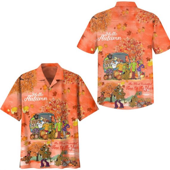 Scooby-Doo Hello Autumnhawaiian Shirt