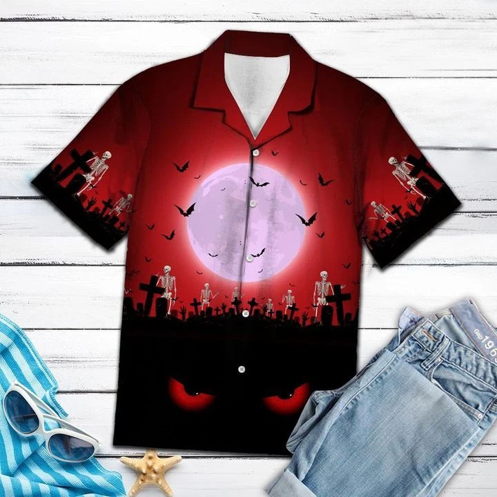 Skeleton Evil Hawaiian Shirt