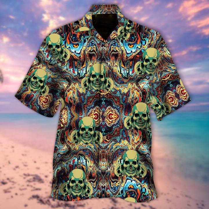 Skull Hawaiian Shirt Unisex Adult Hw6232