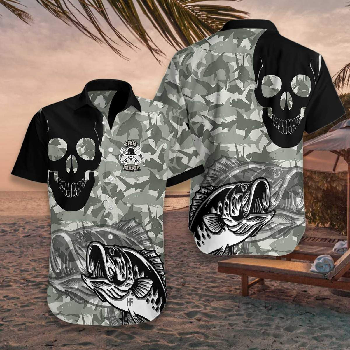 Skull Hawaiian Shirt Unisex Adult Hw6320