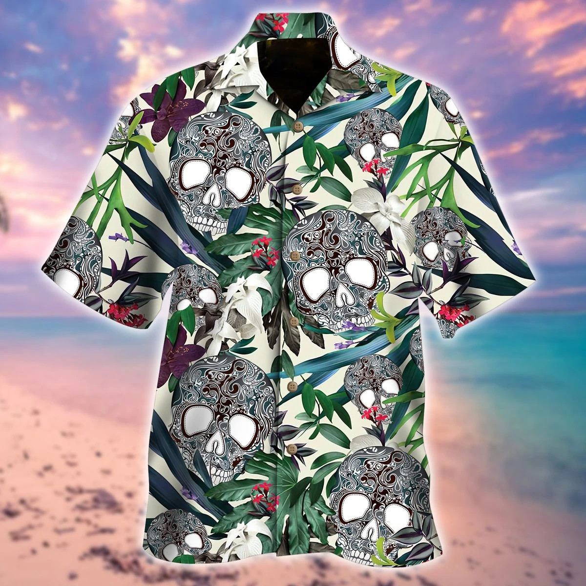Skull Hawaiian Shirt Unisex Adult Hw6619