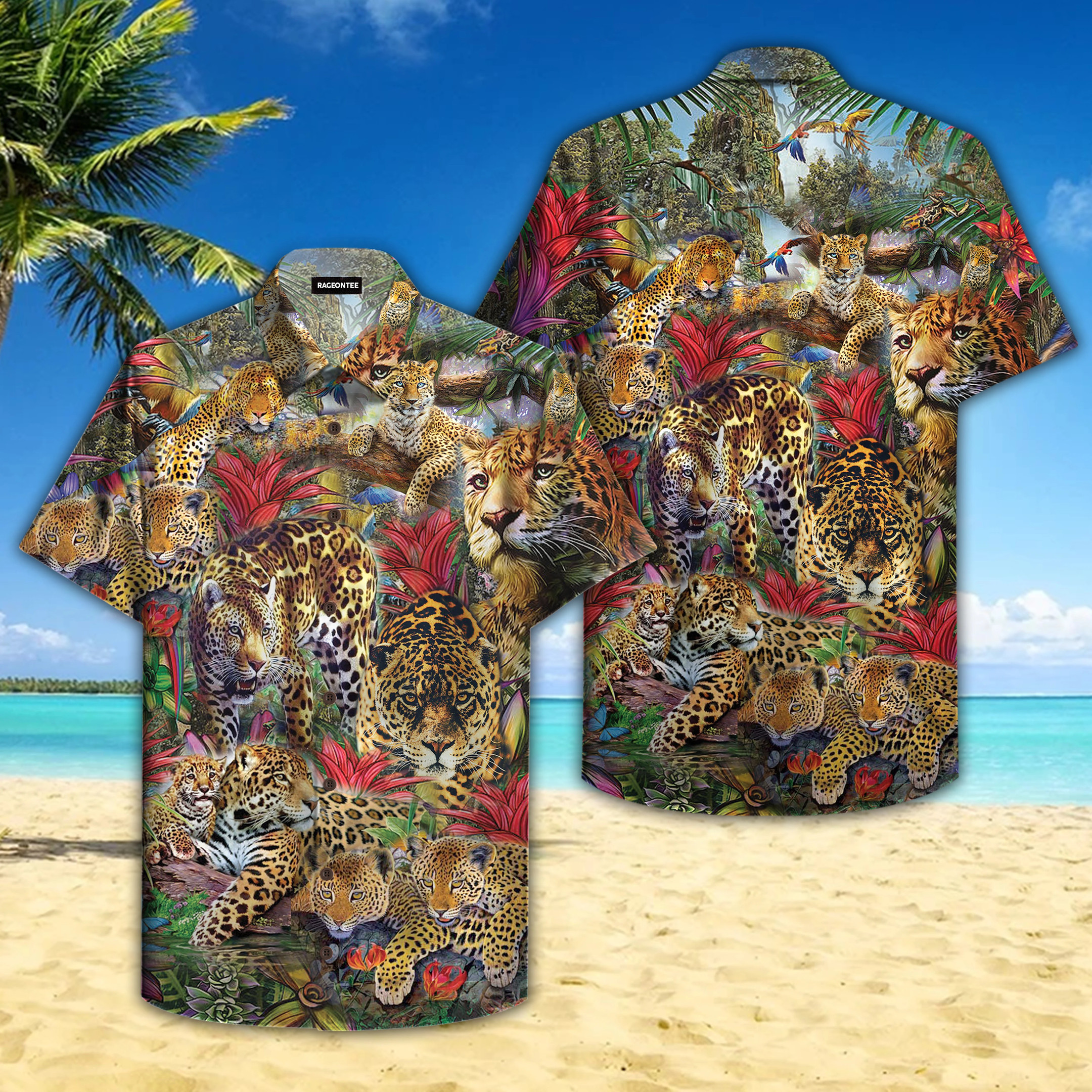 The Leopard Does Not Change His Spots Hawaiian Shirt