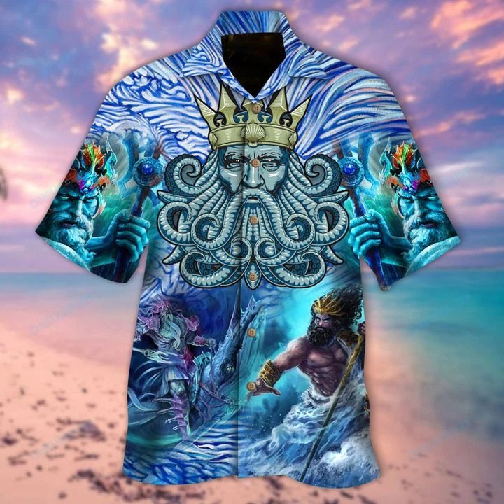 The Ocean Set My Soul Hawaiian Shirt