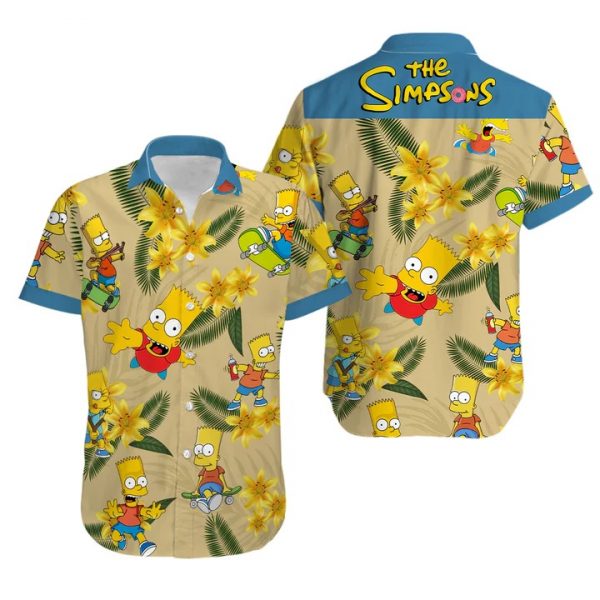 The Simpsons Gifts Hawaiian Shirt Summer Beach Clothes