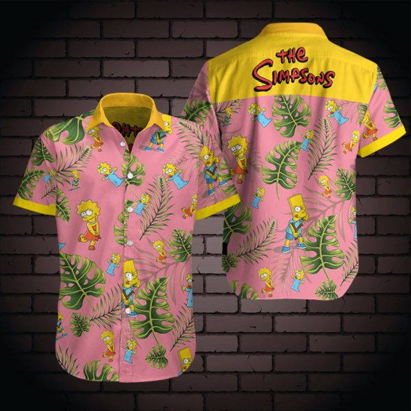 The Simpsons Hawaiian Shirt Summer Beach Clothing Clothes For Men Women