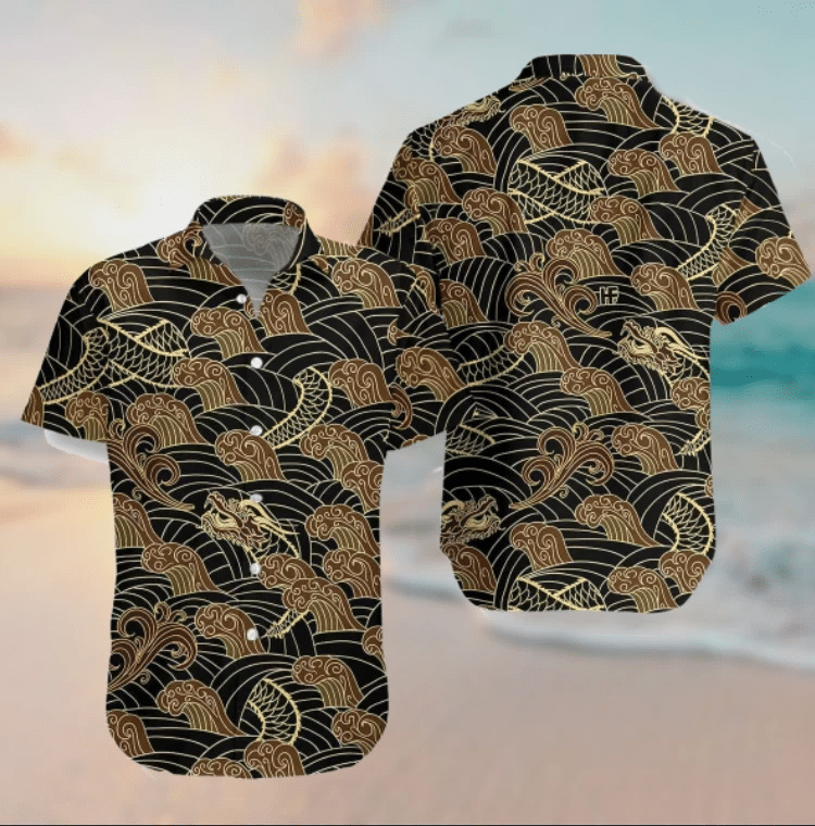 Traditional Dragon Hawaiian Shirt
