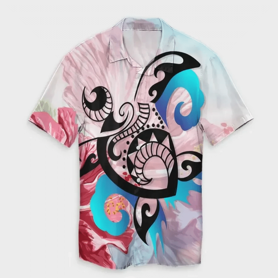 Turtle Polynesian Hawaiian Shirt