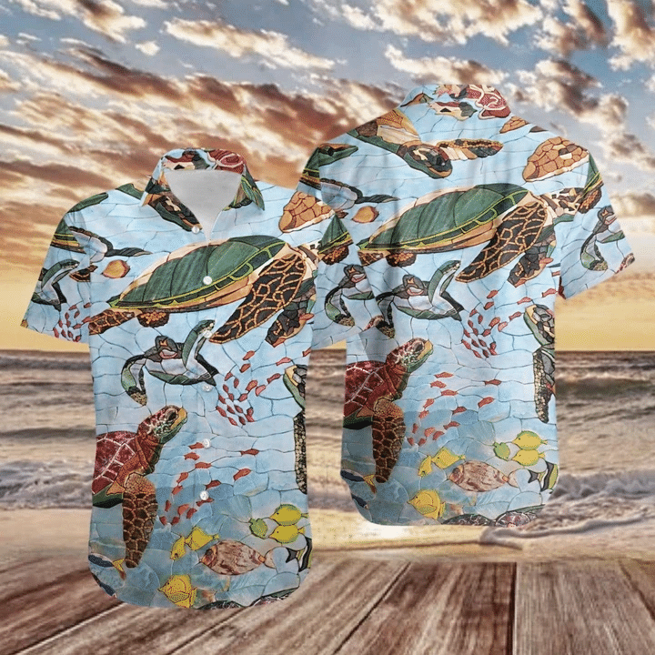 Turtles Hawaiian Shirts