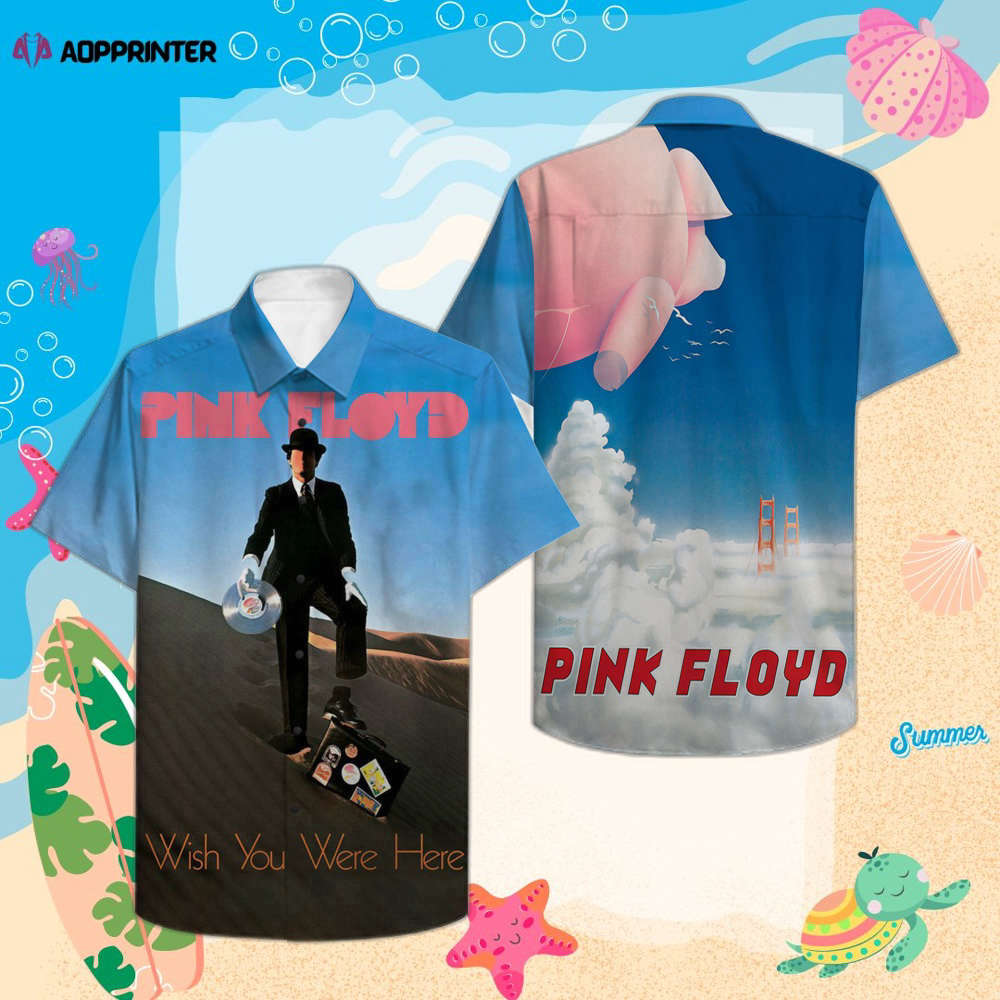 Pink Floyd Merch Wish You Were Here Poster Premium Hawaiian Shir - Wow  Tshirt Store Online