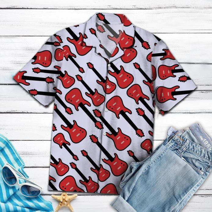Amazing Guitar Hawaiian Shirt