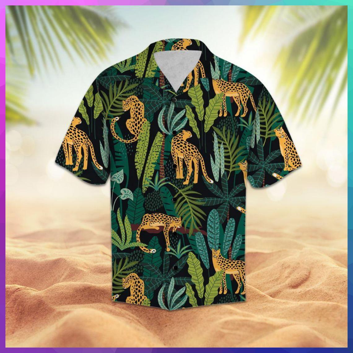 Amazing Leopard Hawaiian Shirt