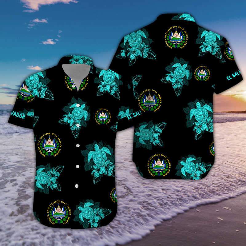 El Salvador Hawaiian Shirt