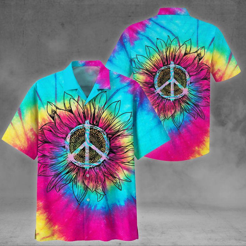 Hippie Beach Hawaiian Shirt
