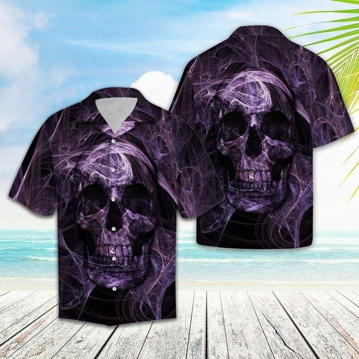 Hot Skull Hawaiian Shirt
