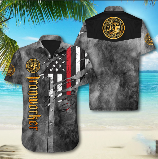 Ironworker Hawaiian Shirt