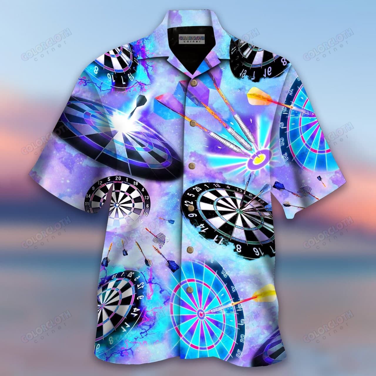 Keep Calm And Play Darts Hawaiian Shirt