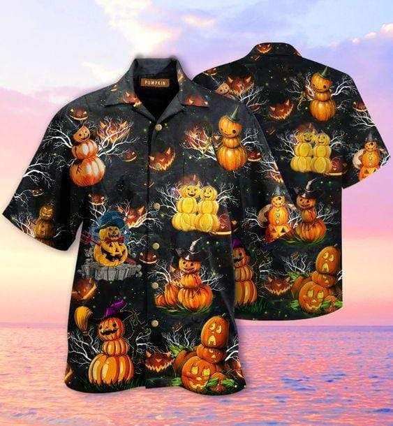 Let_S Get Lit Halloween Hawaiian Shirt