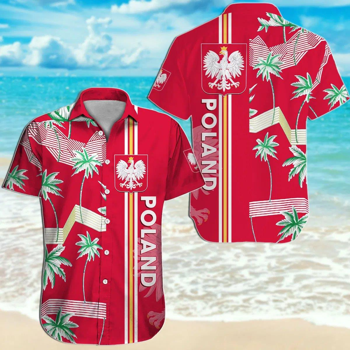Poland Hawaiian Shirt