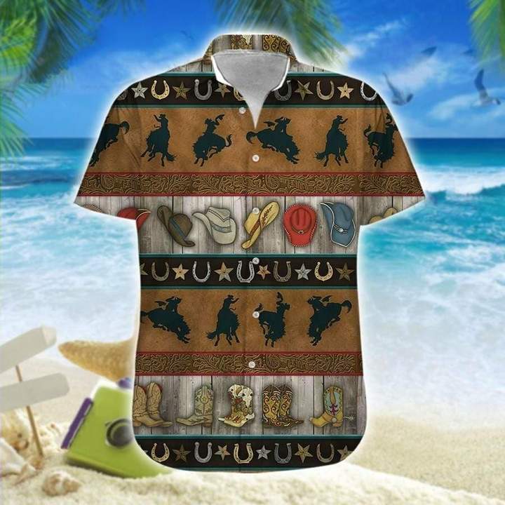 Rodeo Cowboys Hawaiian Shirt