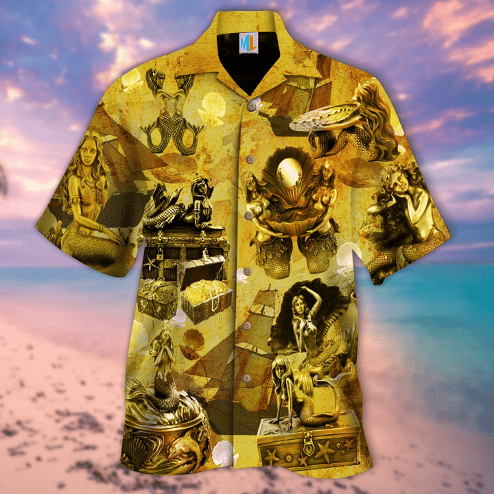 Sea Treasure Is Mermaid Hawaiian Shirt