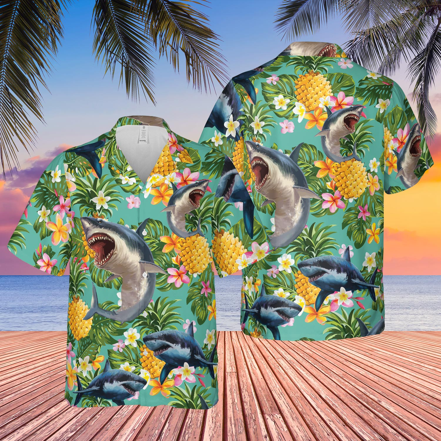 Shark Hawaiian Shirt