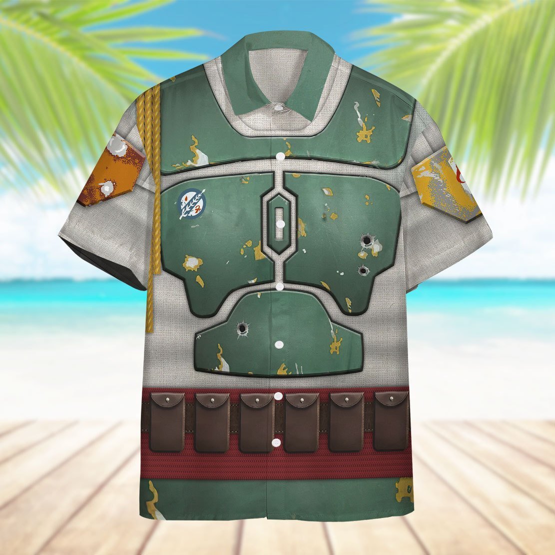 Tar Wars Boba Fett Hawaiian Shirt