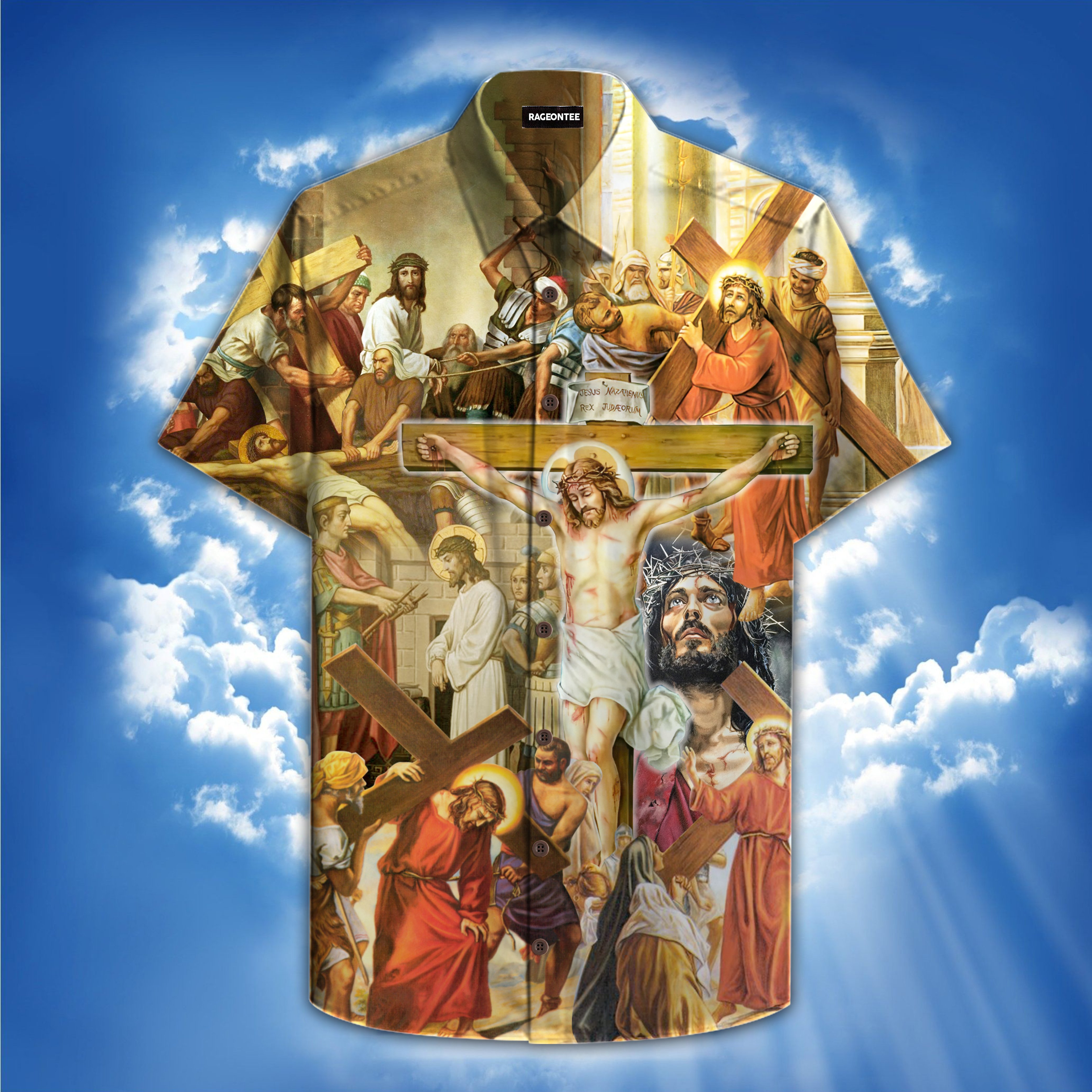 The Station Of The Cross Hawaiian Shirt