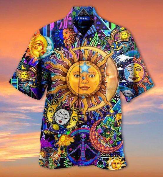 The Sun Hippie Hawaiian Shirt
