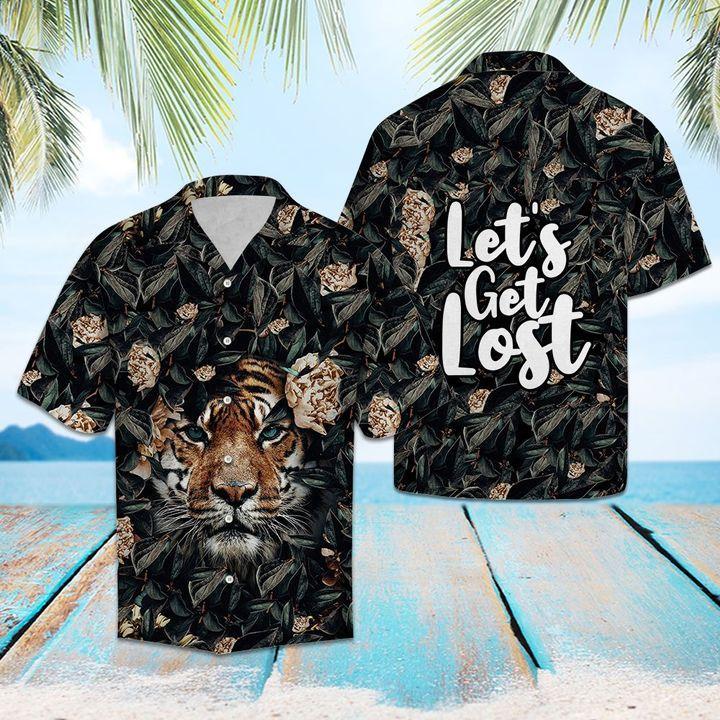 Tiger Let_S Get Lost Hawaiian Shirt
