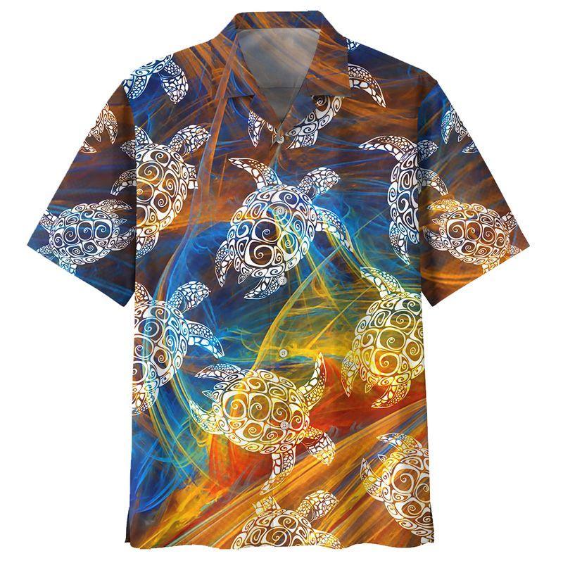 Top Turtle Beach Hawaiian Shirt Unisex