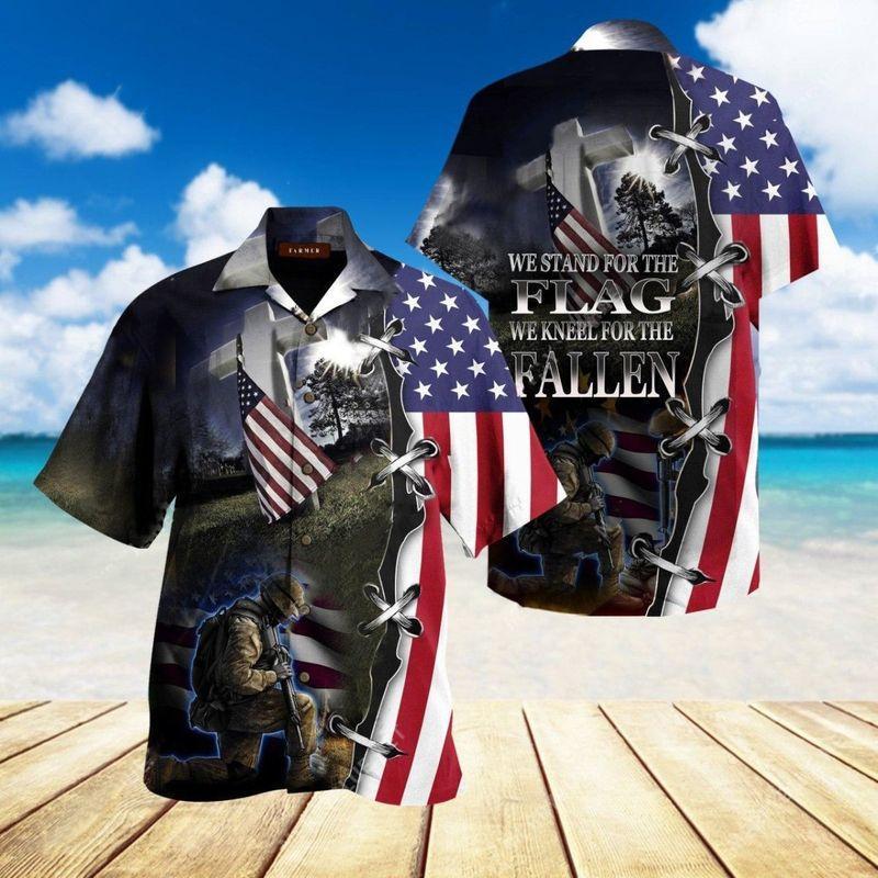 Top Veteran Hawaiian Shirt Unisex