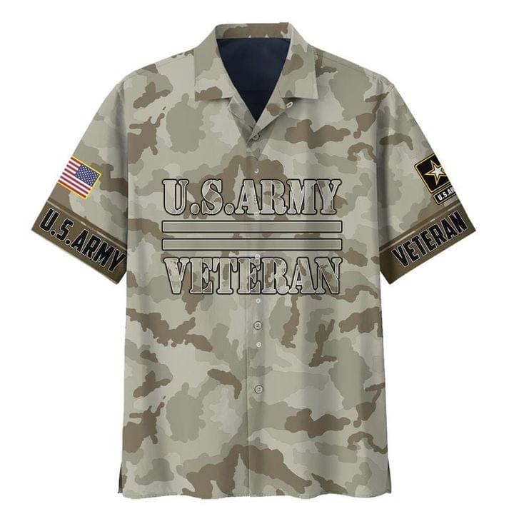 Us Army - Veteran Hawaiian Shirt