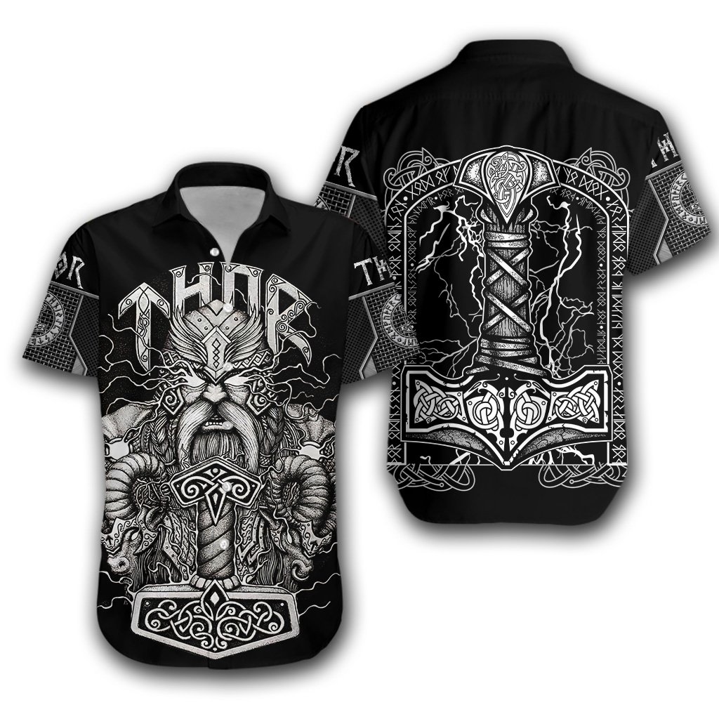 Viking Beach Hawaiian Shirt