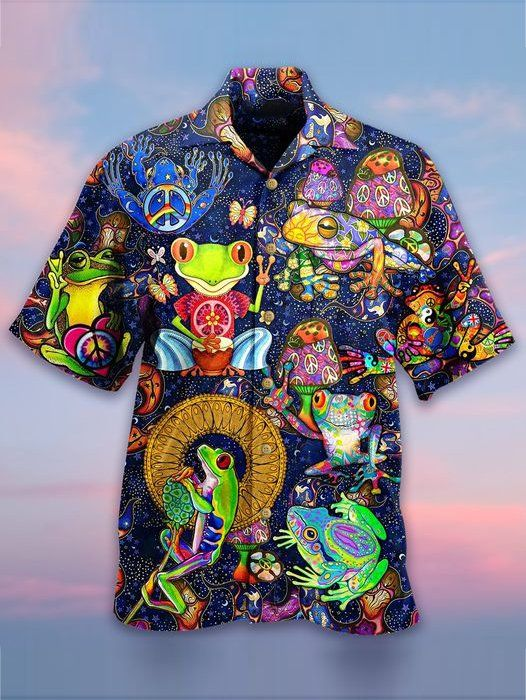 Vintage Mushrooms Hawaiian Shirt