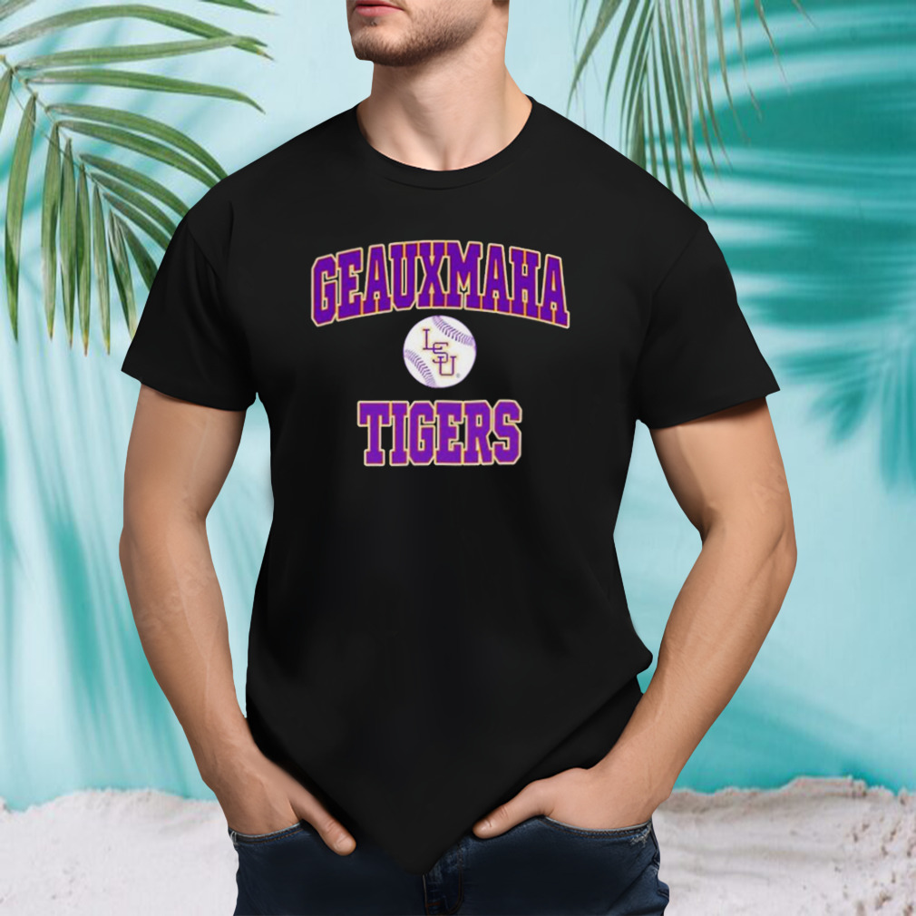 Geauxmaha Tigers LSU Baseball Shirt