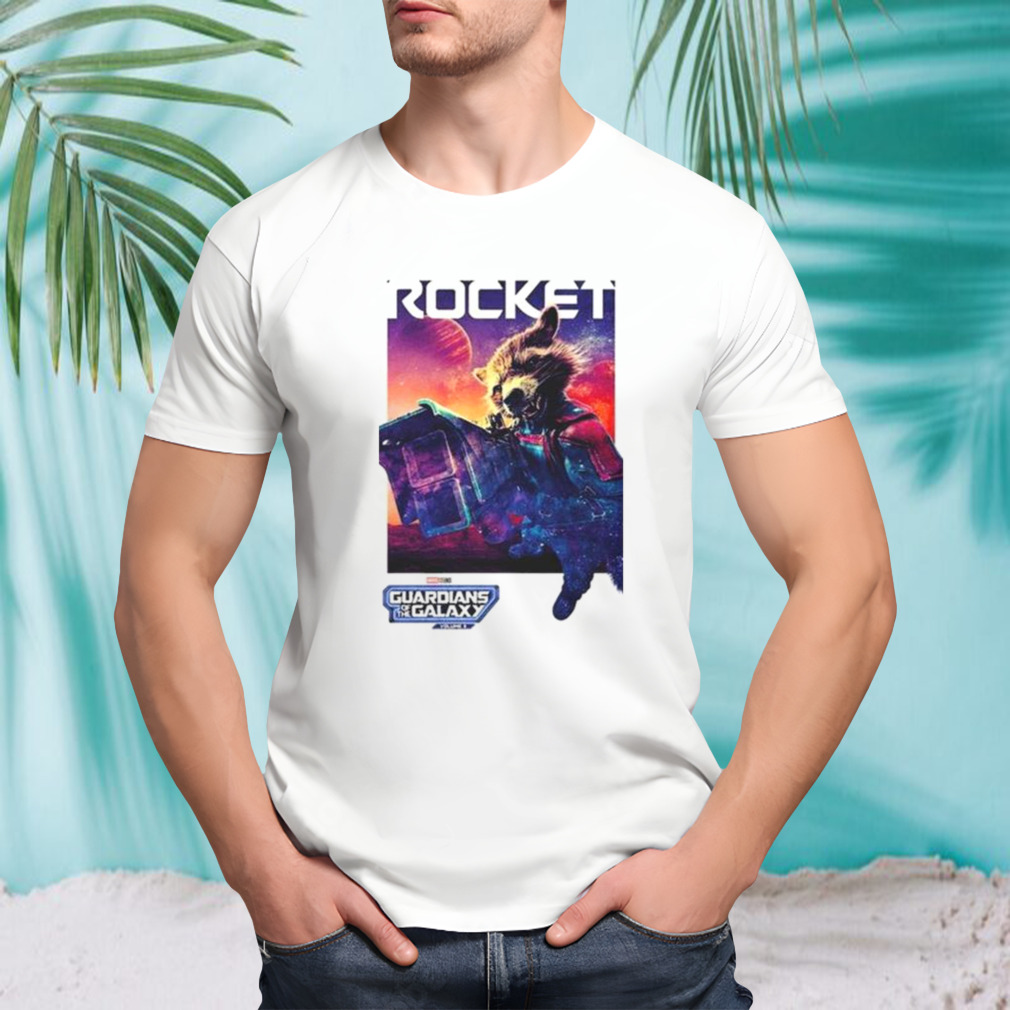 Guardians Of The Galaxy Vol. 3 Rocket Poster Shirt