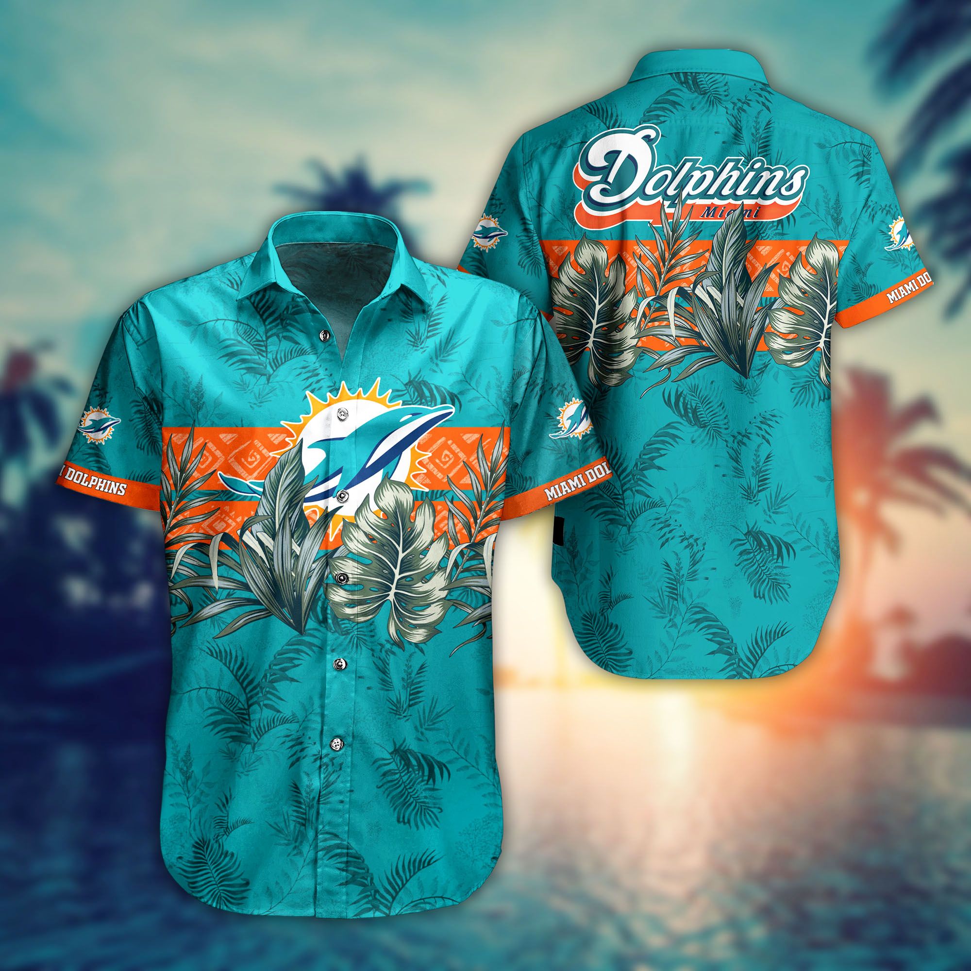 Nfl Miami Dolphins Hawaiian 3d Shirt Aloha Summer-1 - Wow Tshirt Store  Online