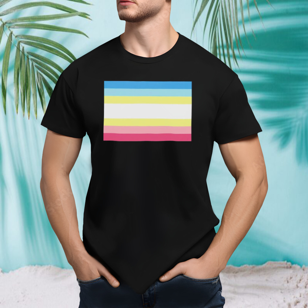 The pedophilia pride flag shirt