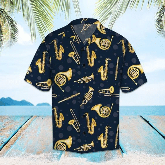 Amazing Musical Instruments Hawaiian Shirt