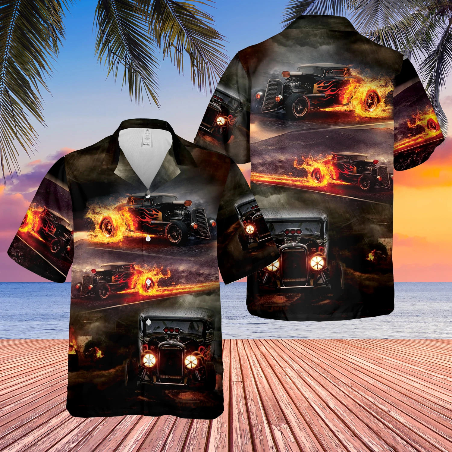 Hot Rod Hawaiian Shirt