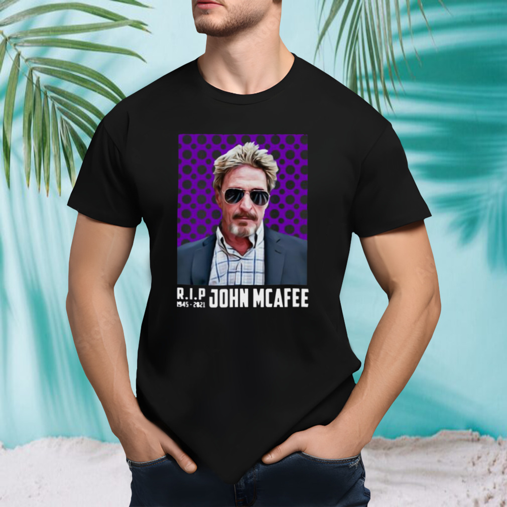 John Wears Glasses John Mcafee shirt