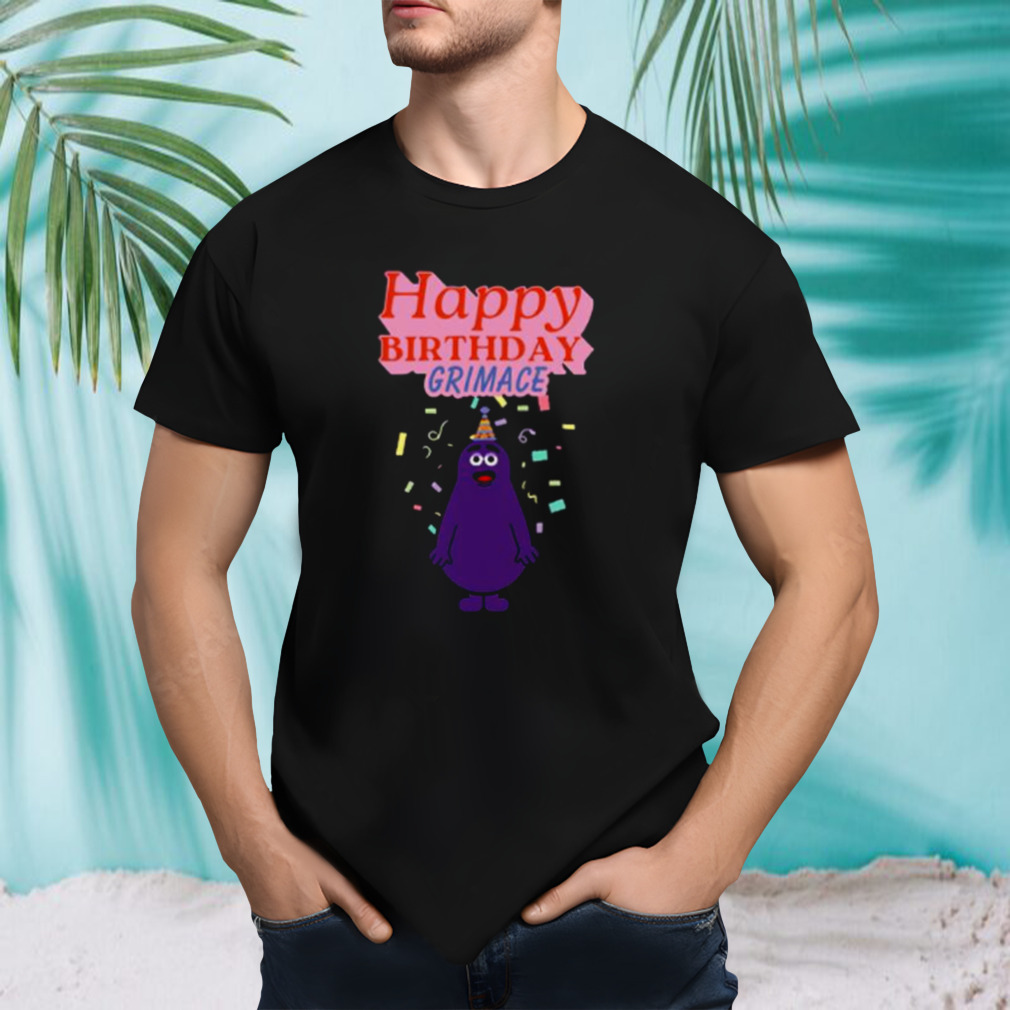 New Age Grimace Birthday shirt