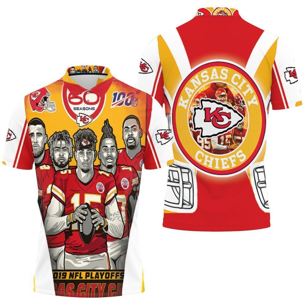 2021 Super Bowl Kansas City Chiefs Afc West Division Champions 3d Polo Shirt Jersey All Over Print Shirt 3d T-shirt