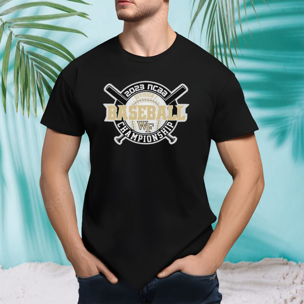 2023 NCAA Division I Champions Baseball Wake Forest Demon Deacons Baseball Shirt